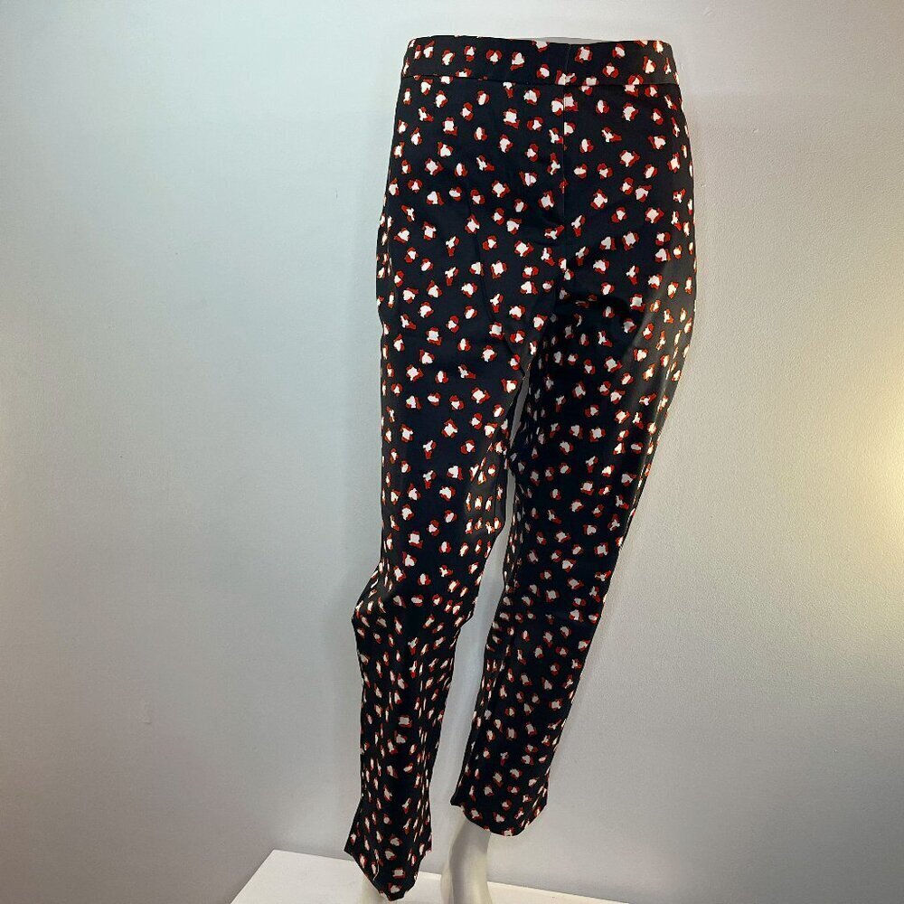 CYNTHIA ROWLEY Women's Black Hourglass Florals Pant - Size 16 - NWT $89